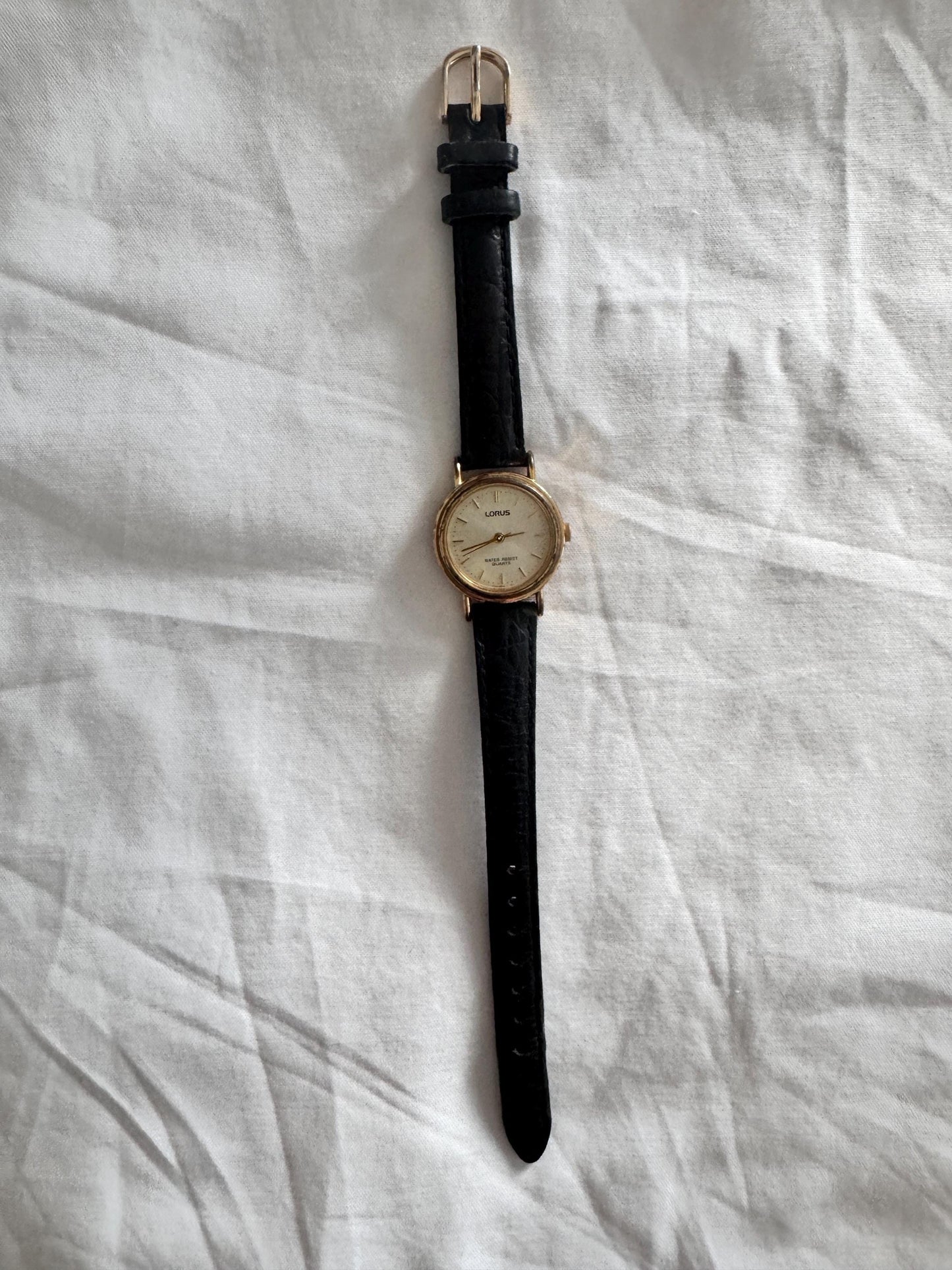 Vintage Leather Watch; Water Resis Timeless Watch