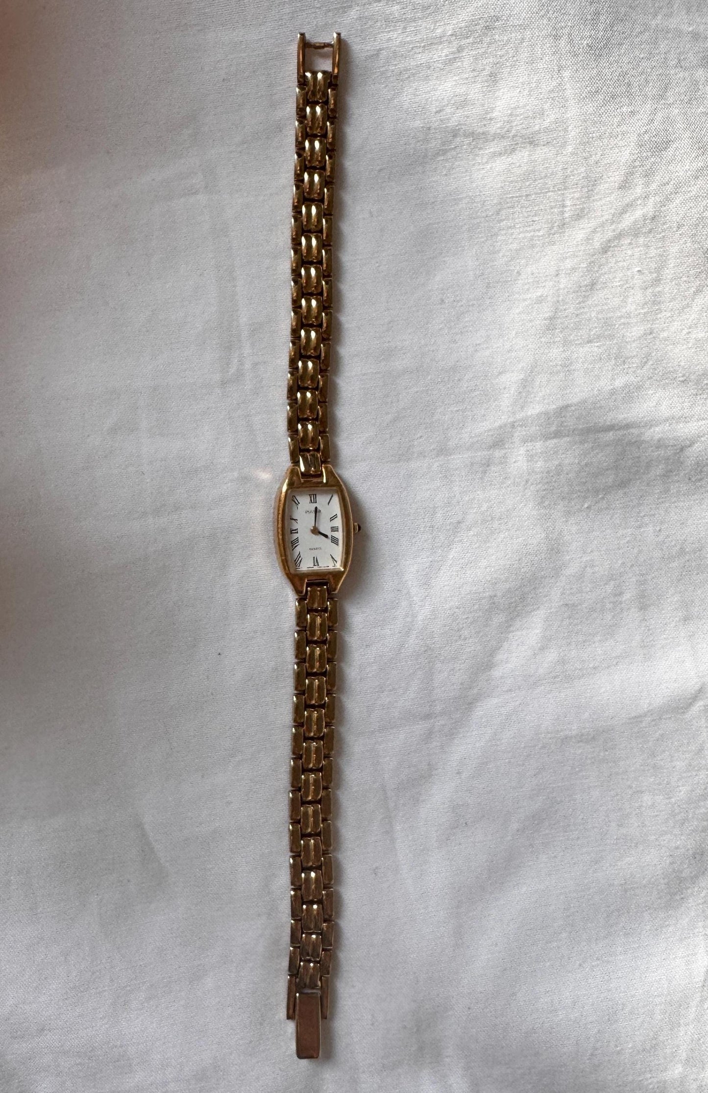 Rare Vintage Square Watch; Dainty Roman Number Watch