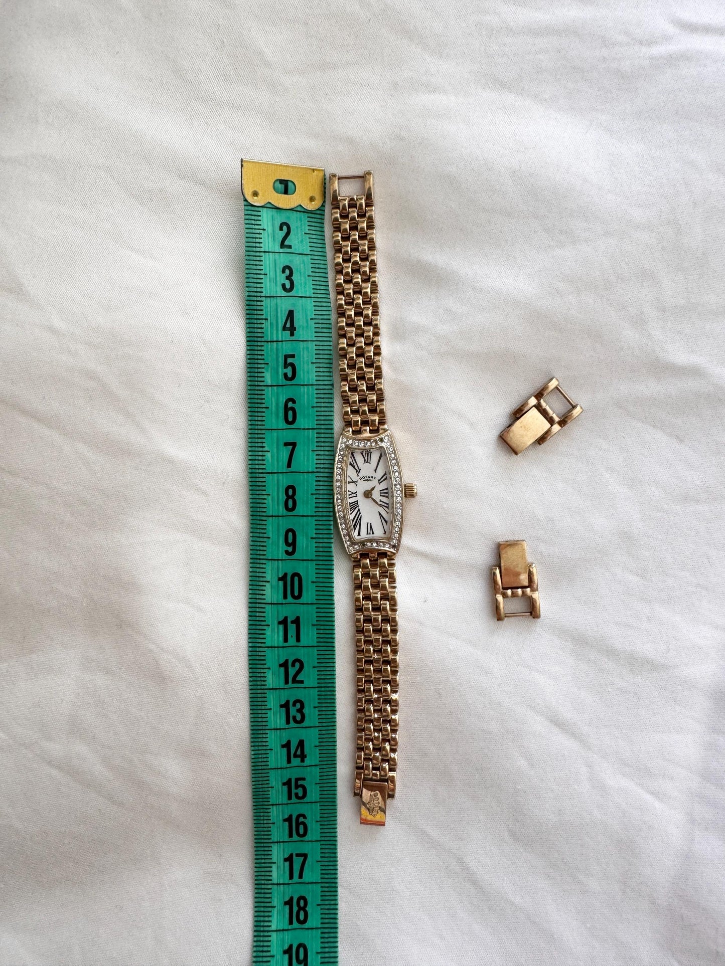 90s Roman Number Watch; Stone Dial Watch