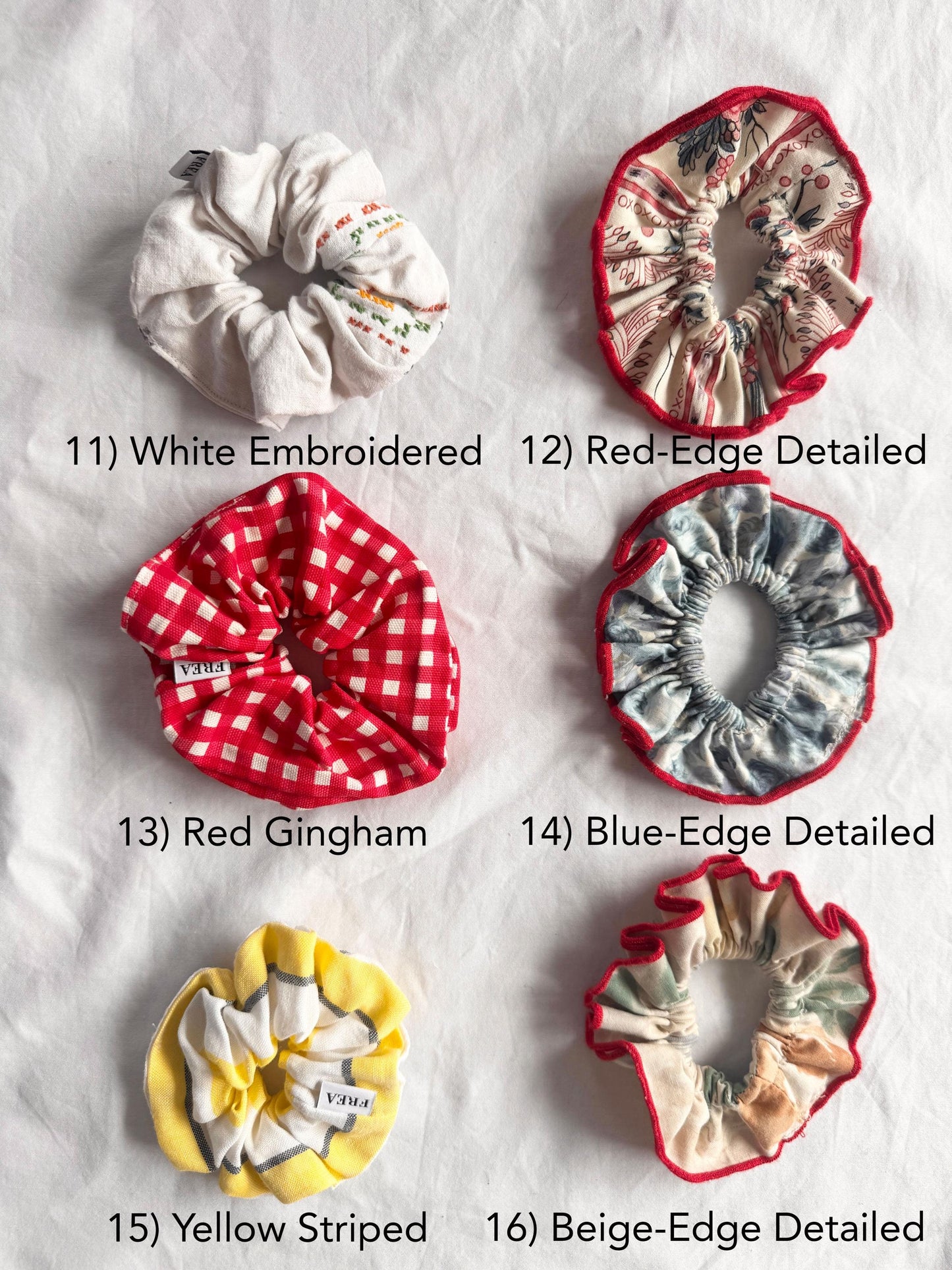 Handmade Scrunchie for Hair; Elegant Hair Tie