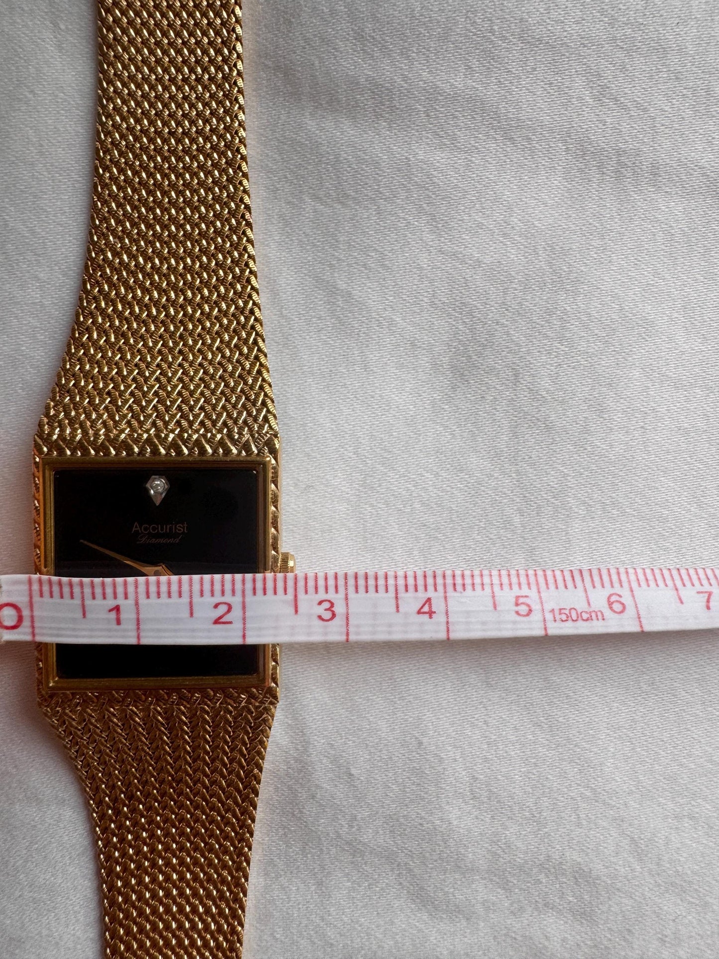 Vintage Chunky Watch; Square Stone Watch
