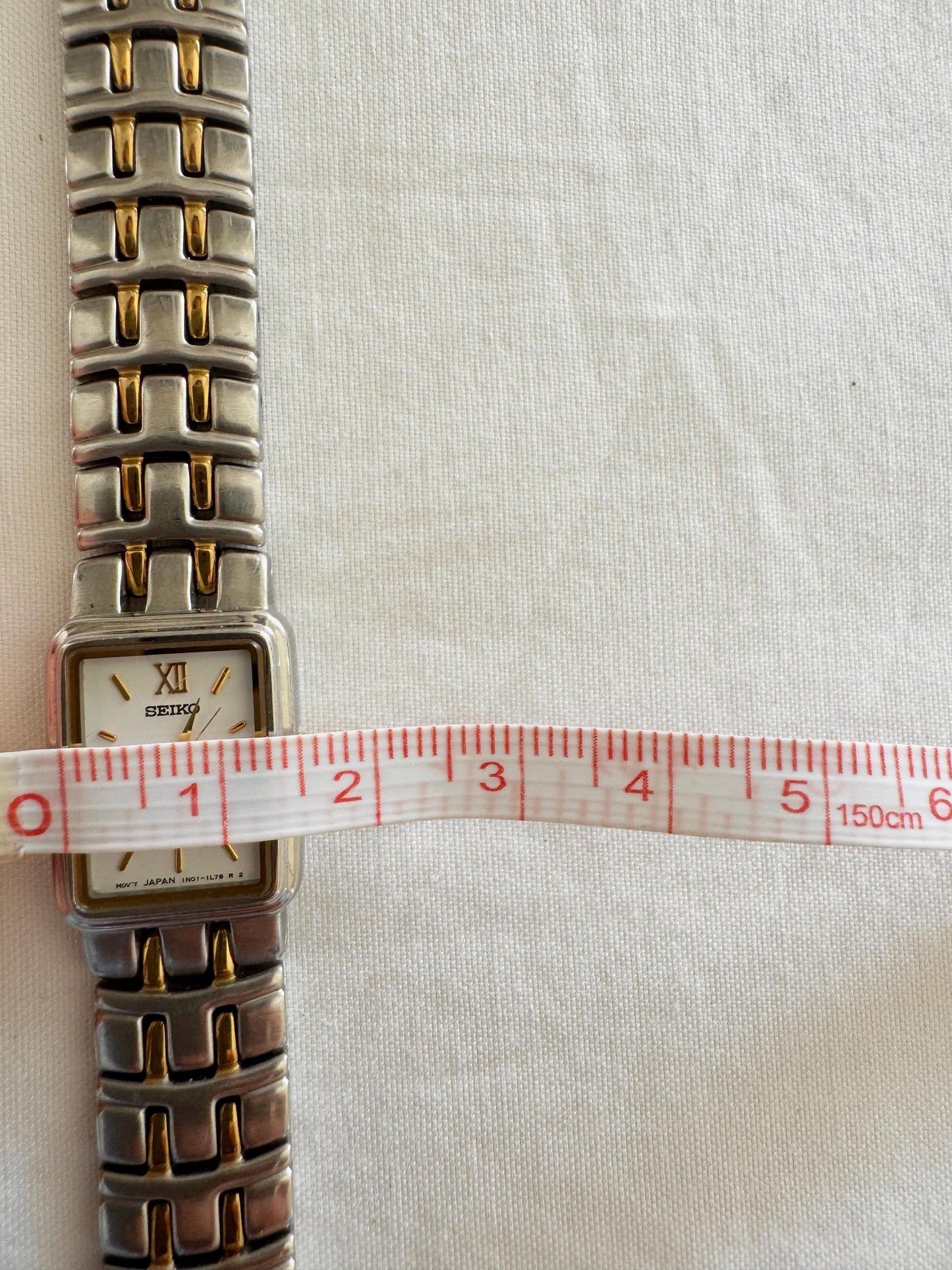 Vintage Seiko Watch; Roman Number Watch