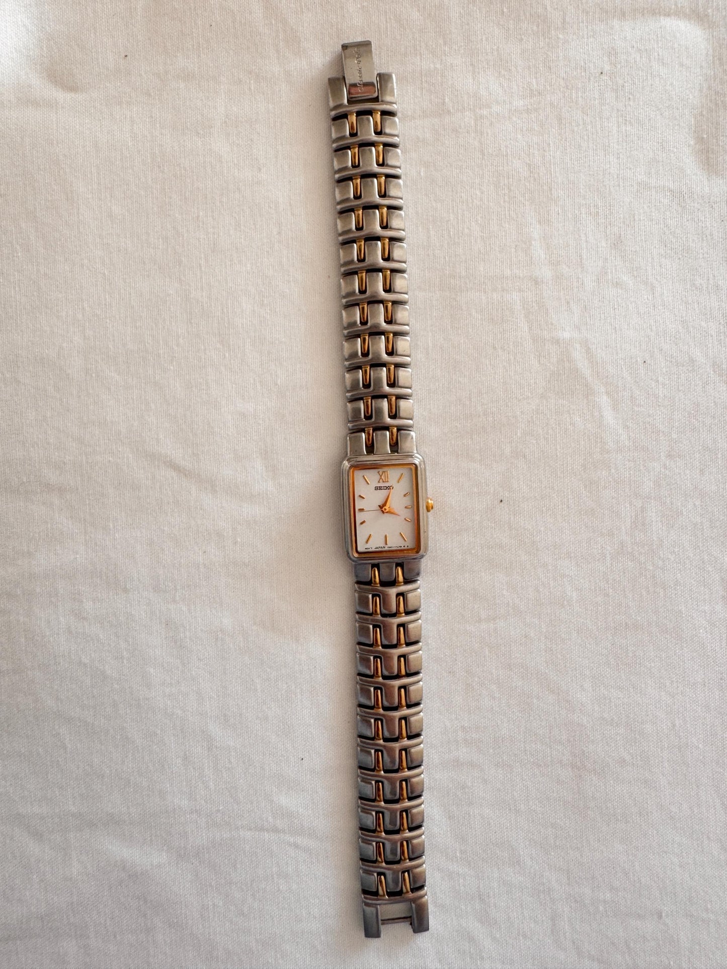 Vintage Seiko Watch; Roman Number Watch