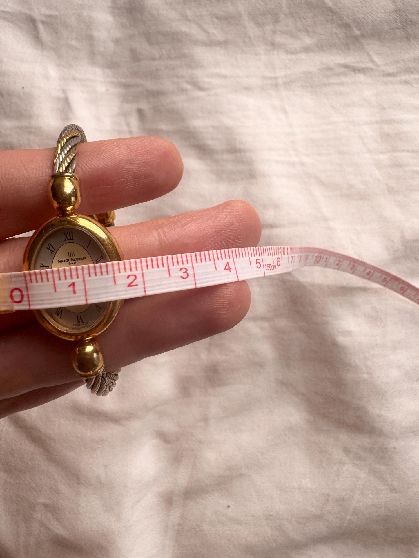 Rare Delicate Watch; Roman Numeral Bracelet Watch