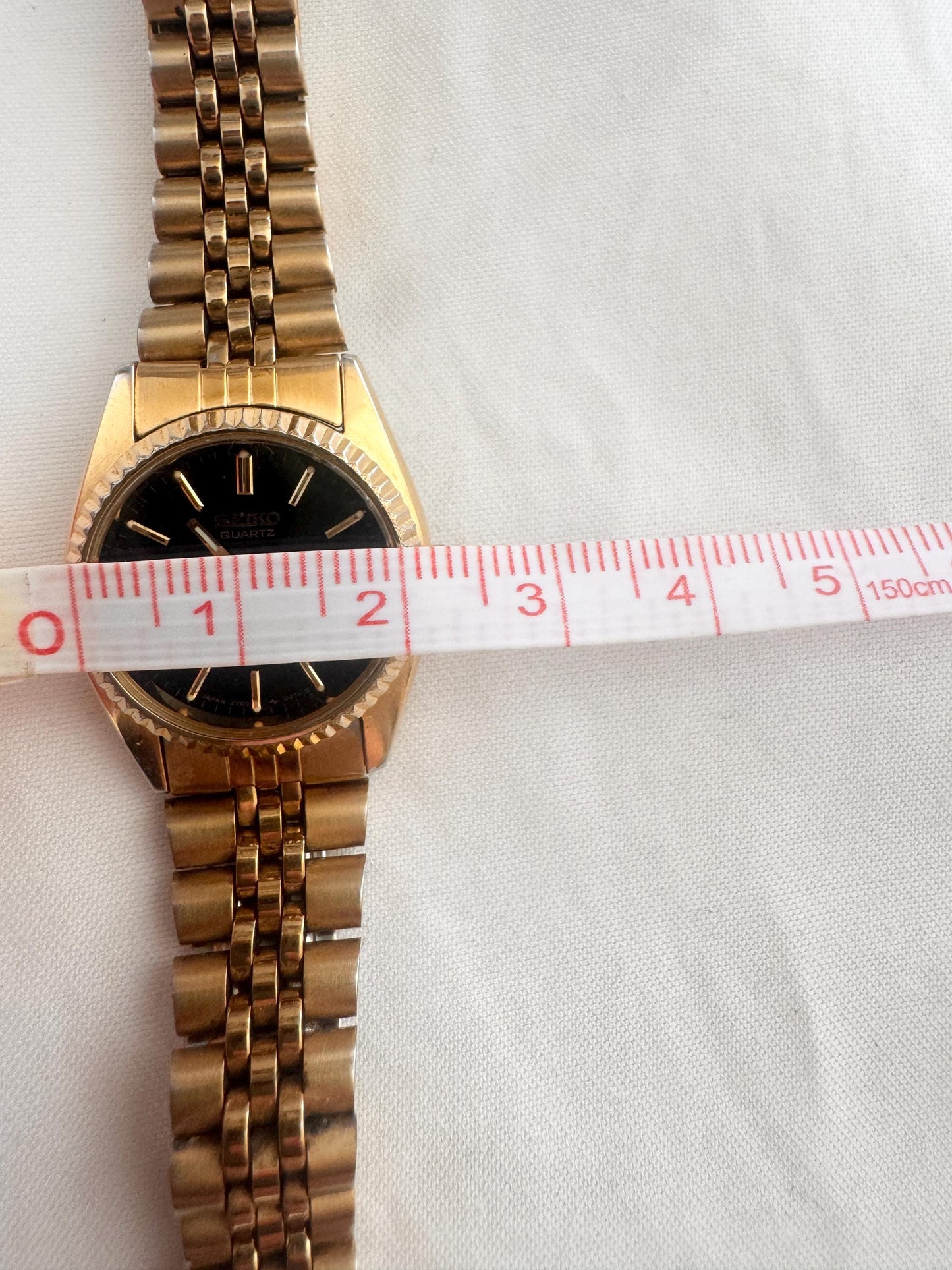 Rare Seiko Watch; Vintage Gold Wristwatch