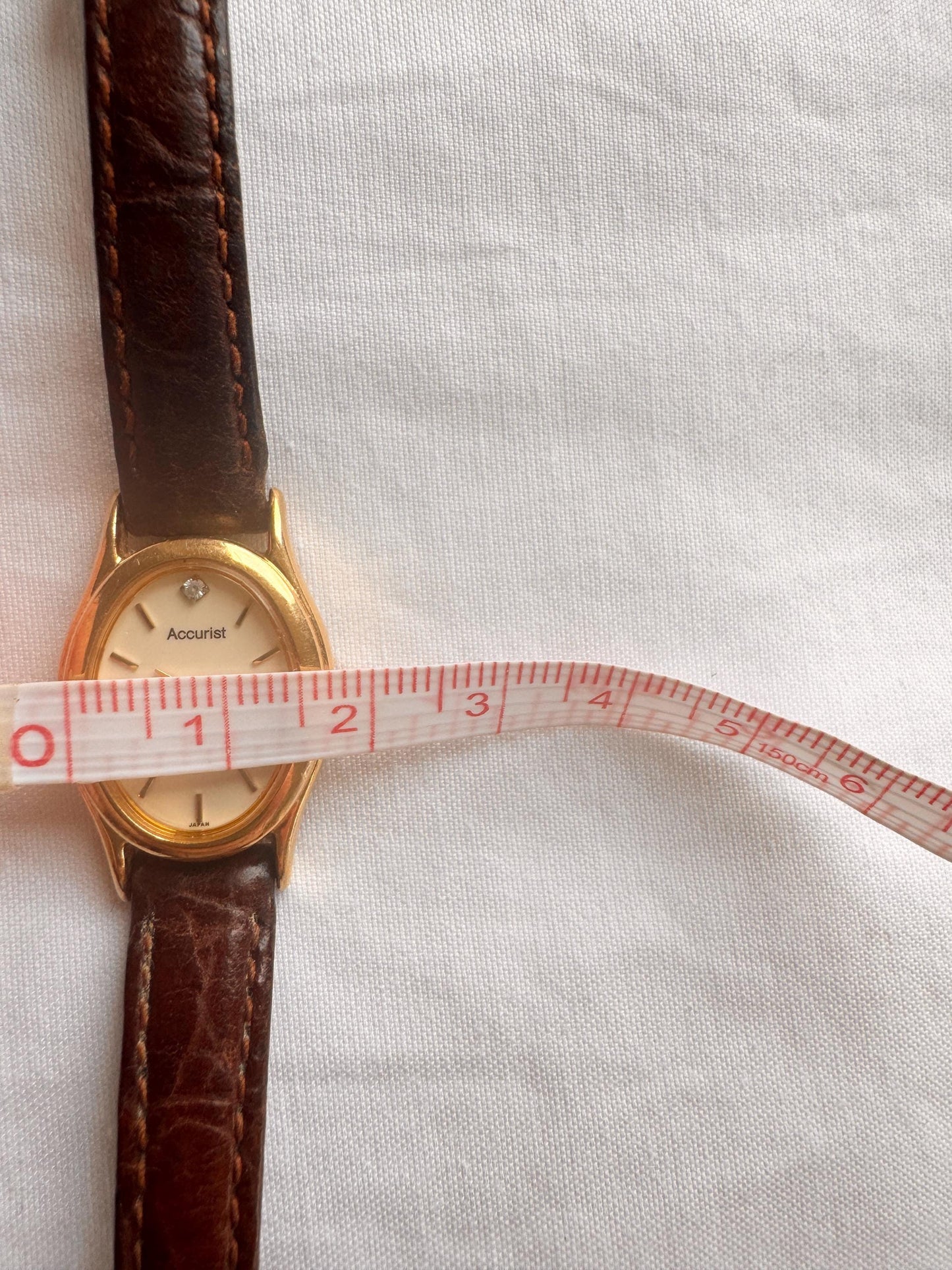 Dainty Vintage Watch; Roman Number Leather Watch