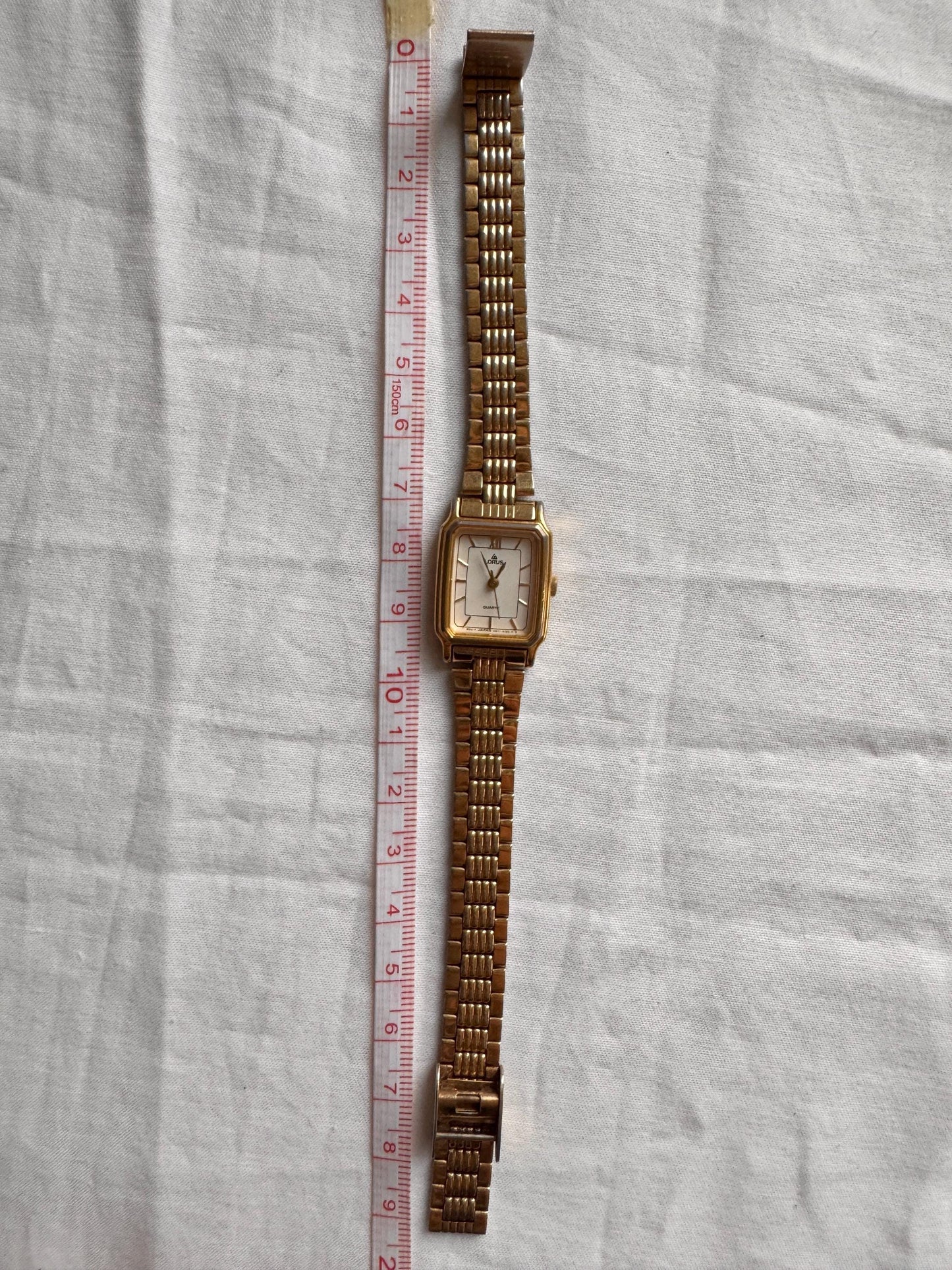 Vintage Square Watch; Roman Numeral Watch