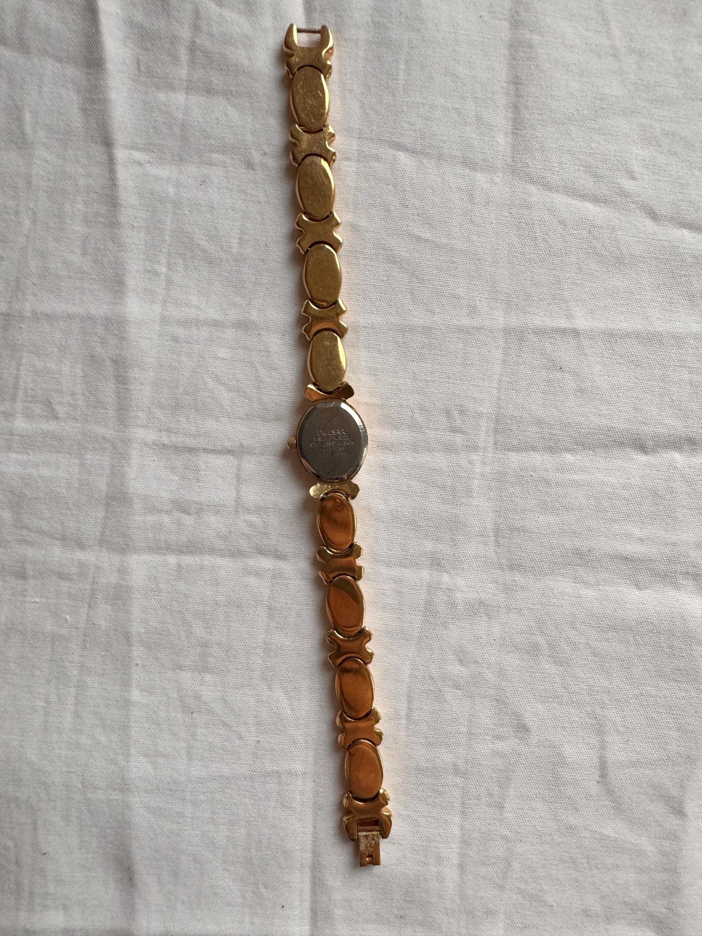 Rare Bracelet Watch; Vintage Roman Number Oval Watch