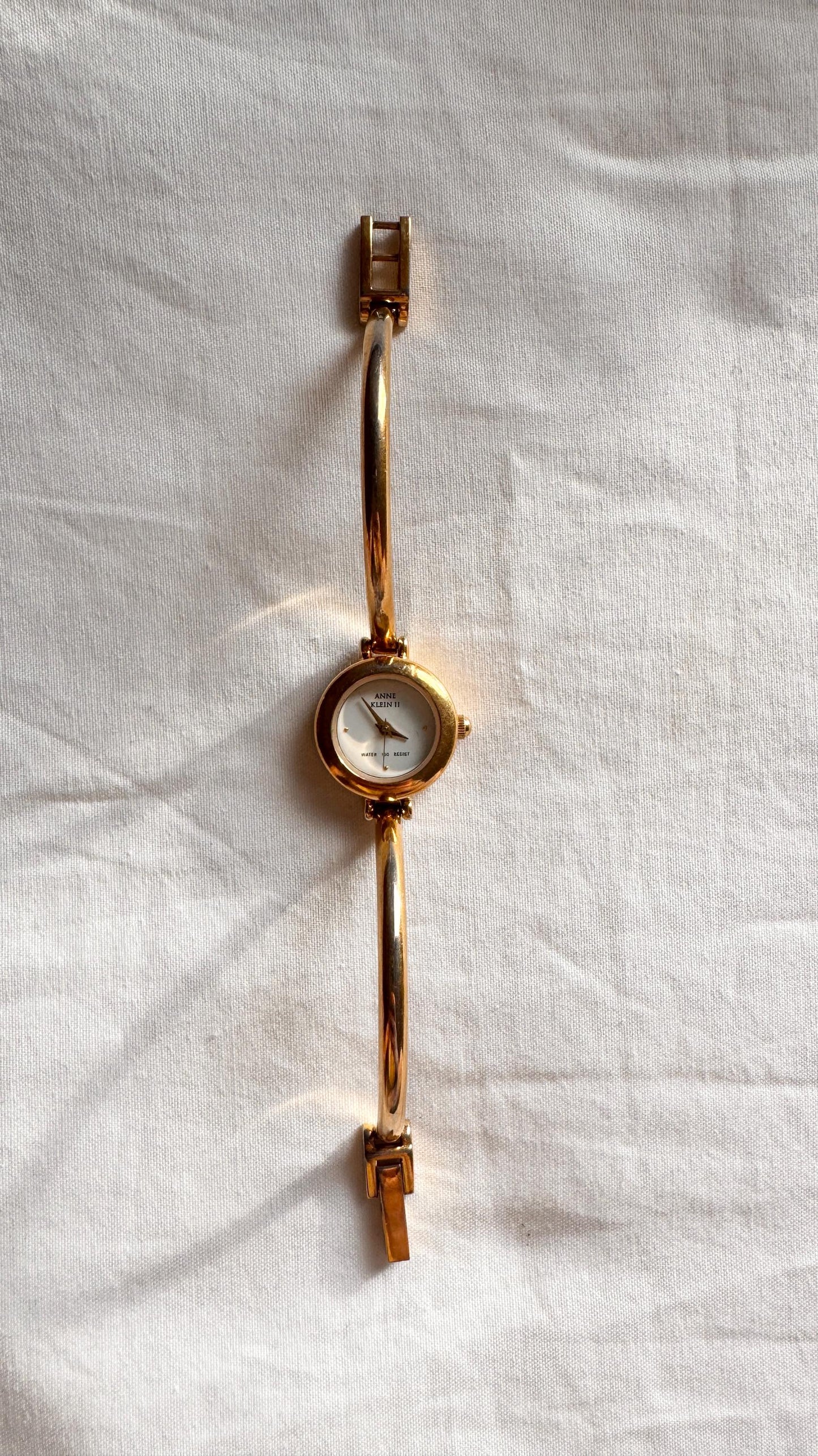 Vintage Bangle Watch; Dainty Anne Klein Watch