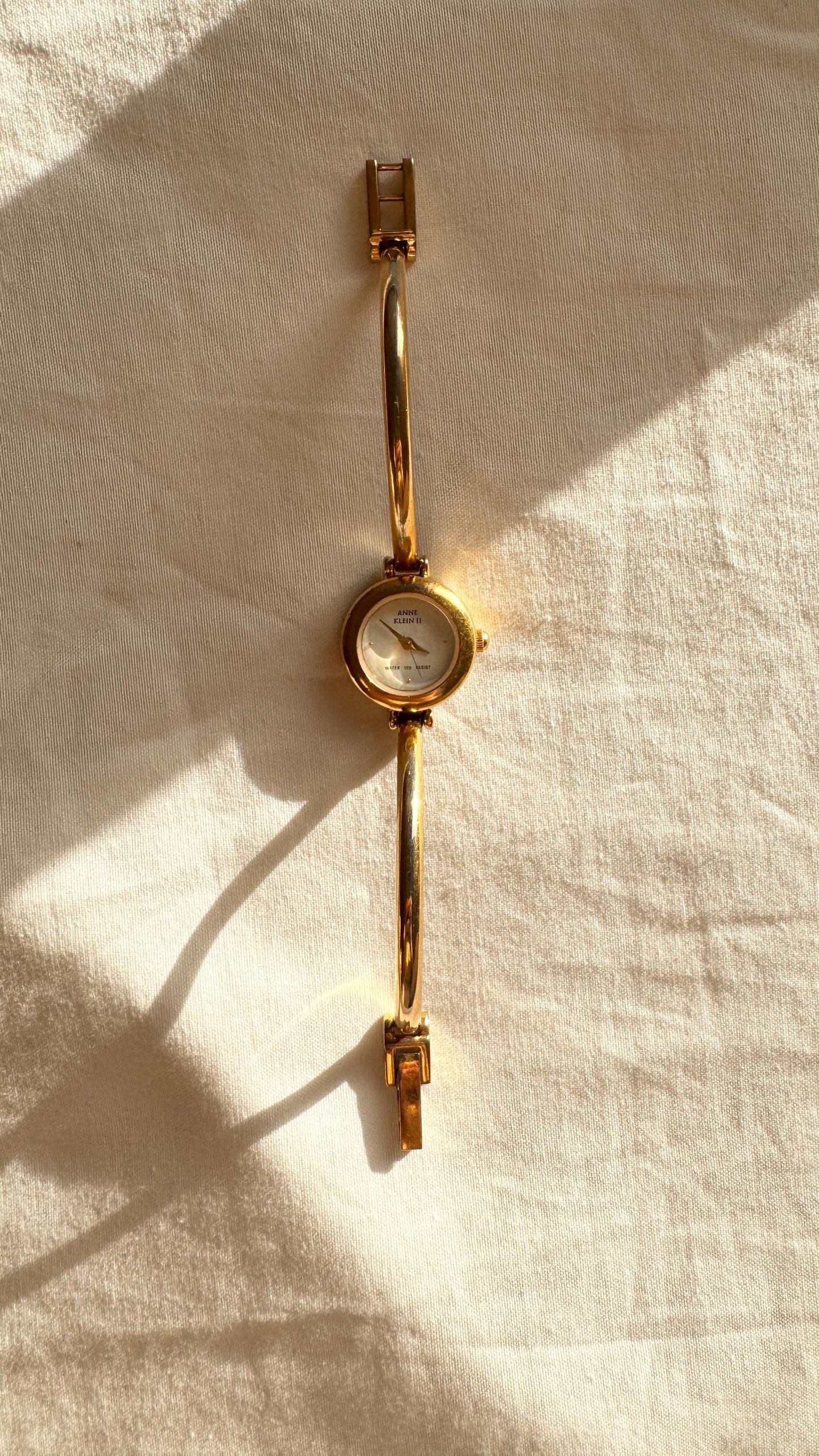 Vintage Bangle Watch; Dainty Anne Klein Watch