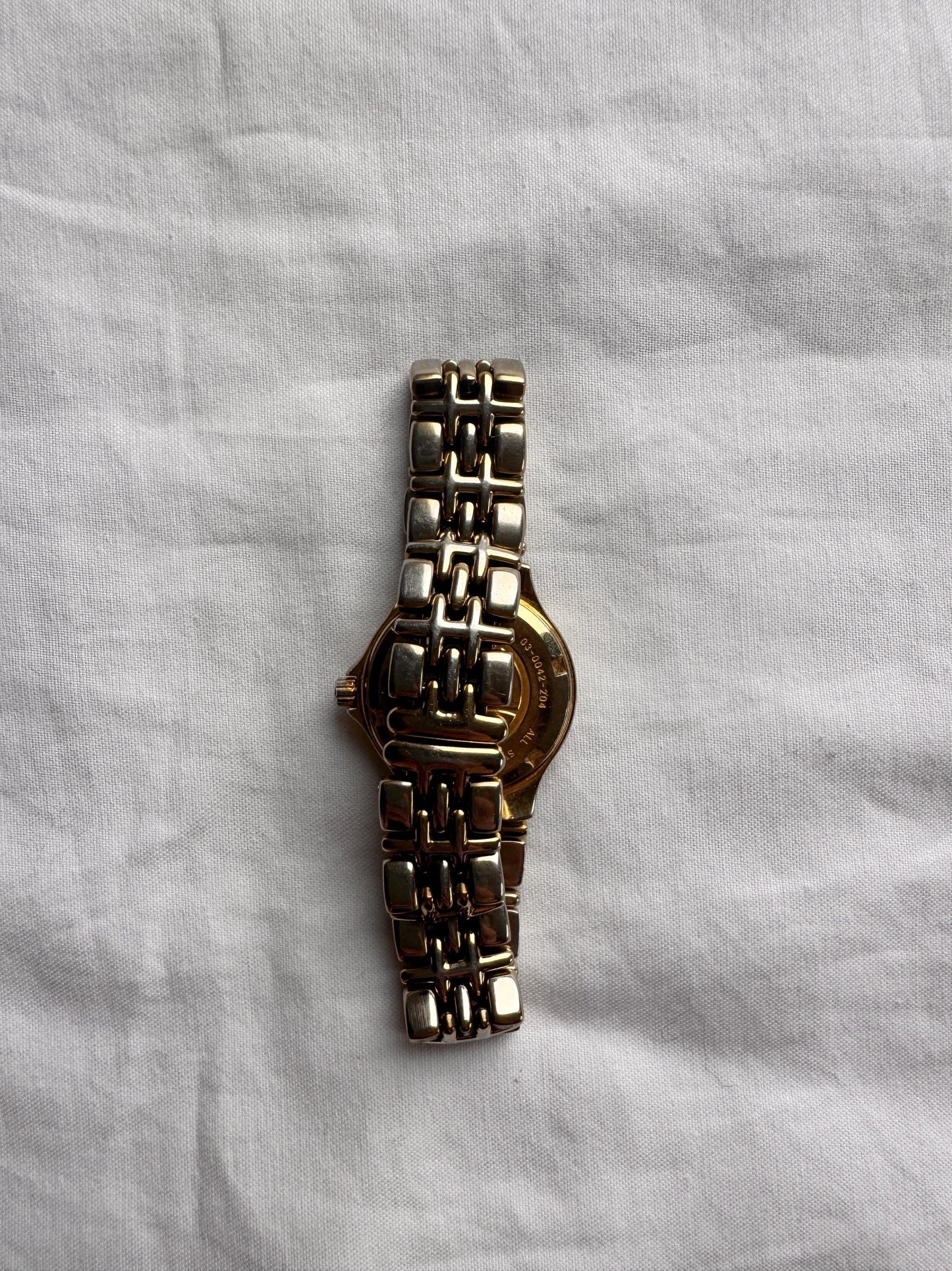 Vintage Ellesse Watch; Gold Tone Ladies Watch