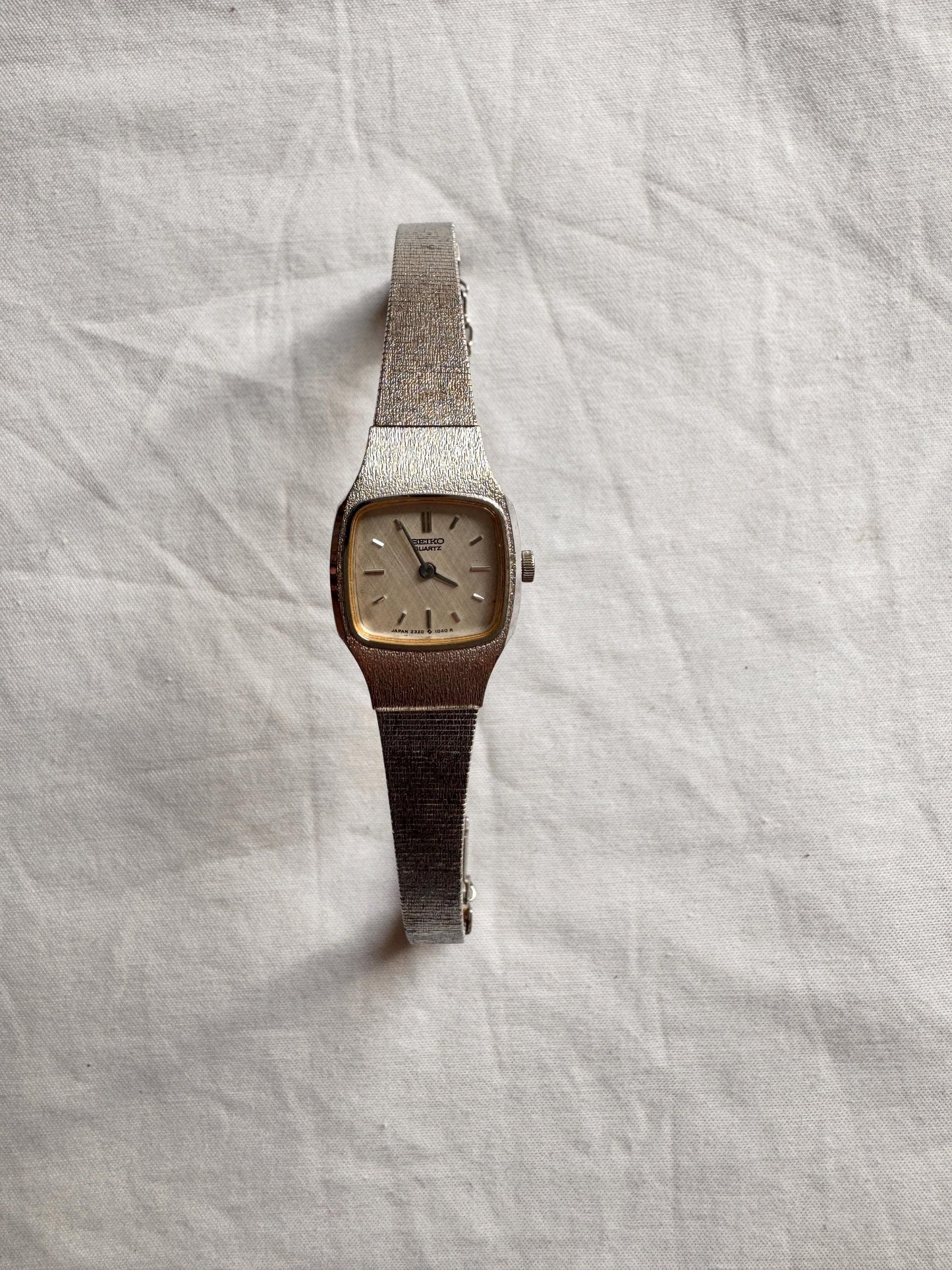 80s Seiko Watch; Vintage Bracelet Watch