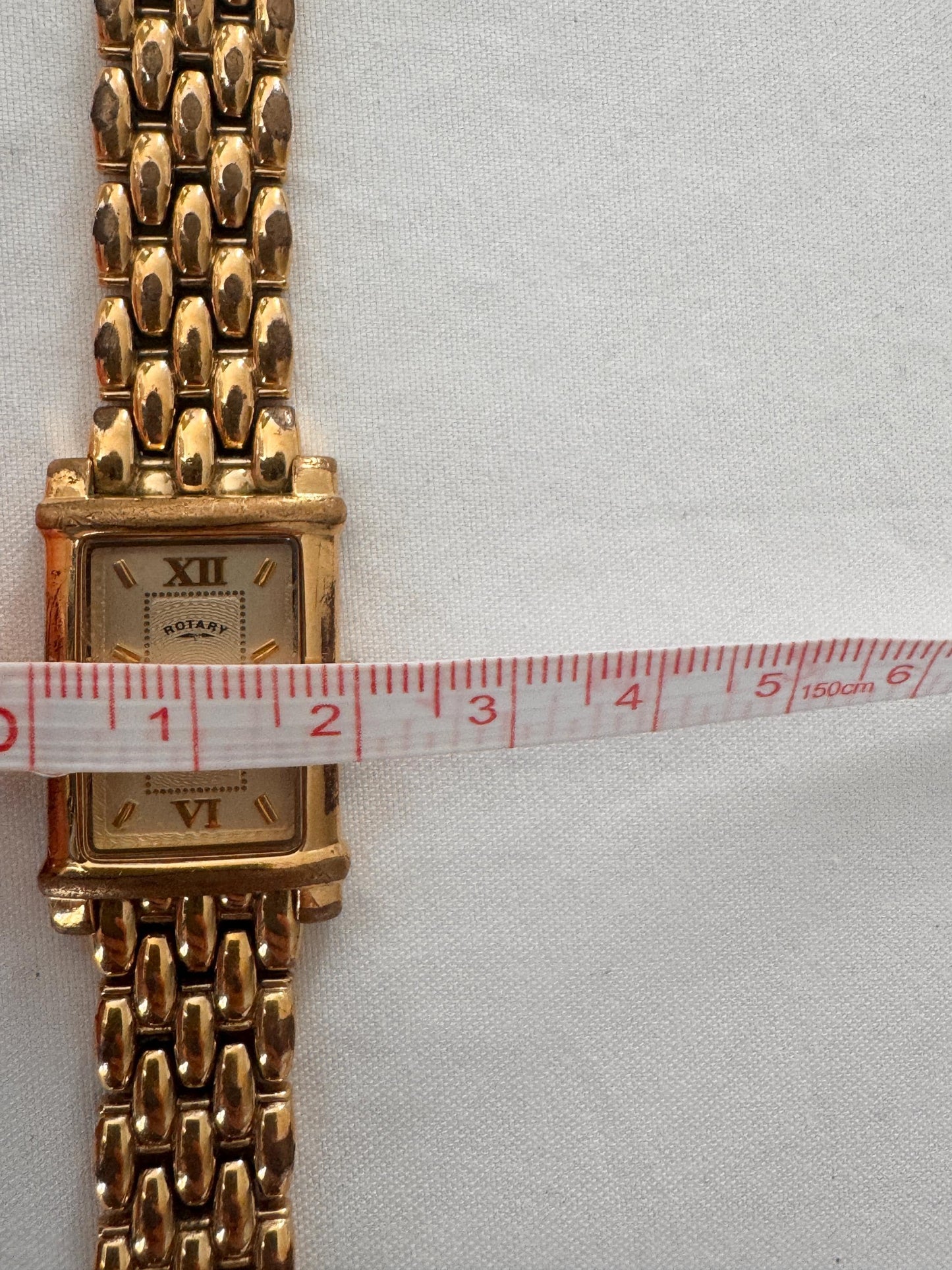 Vintage Roman Numeral Watch; 90s Rotary Watch