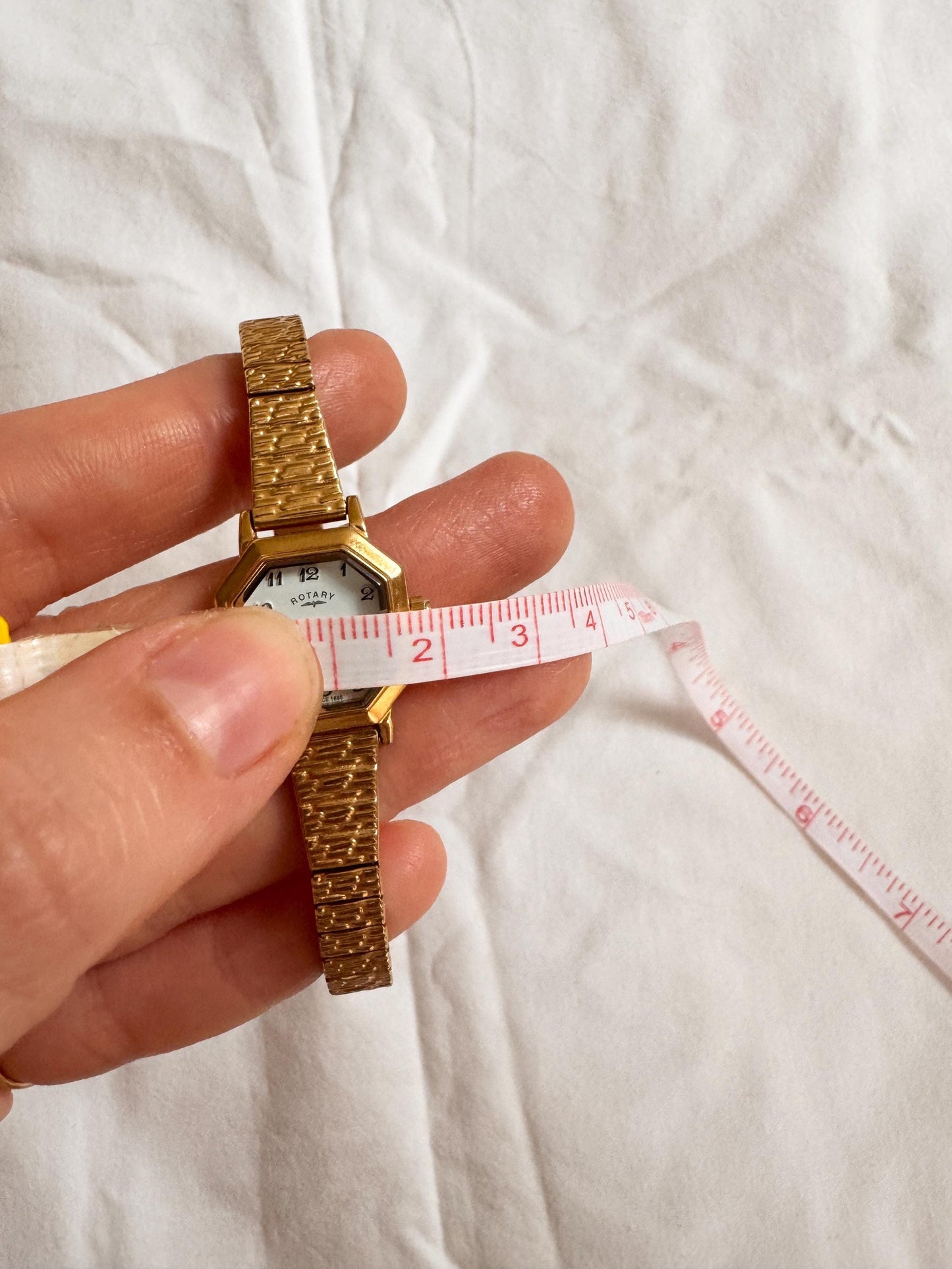 Dainty Vintage Watch; Hexagon Watch Rotary