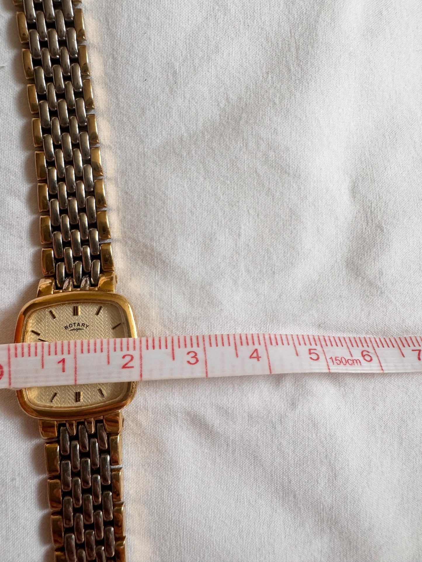 Vintage Classy Square Watch; 90s Rotary Watch