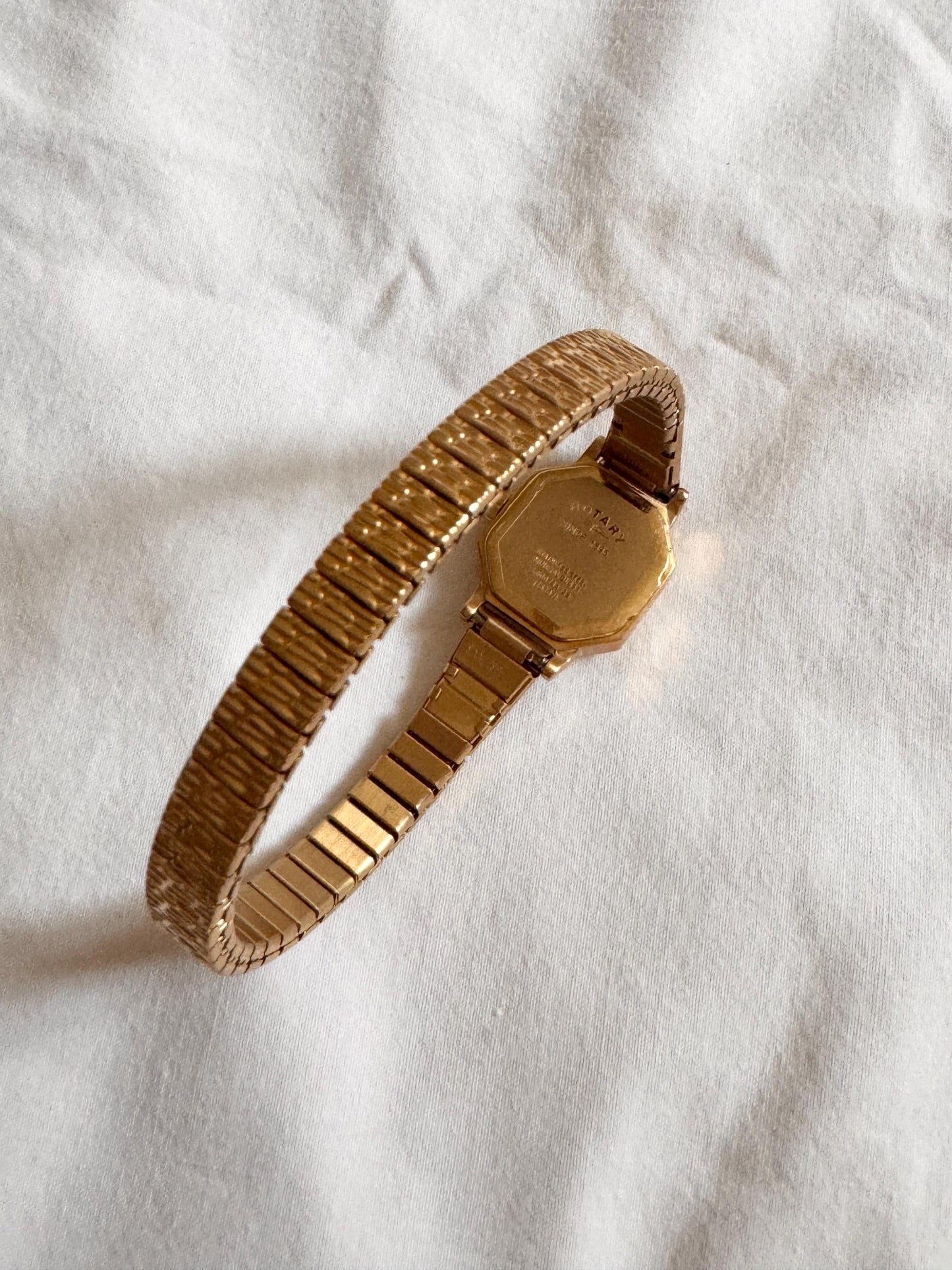Dainty Vintage Watch; Hexagon Watch Rotary