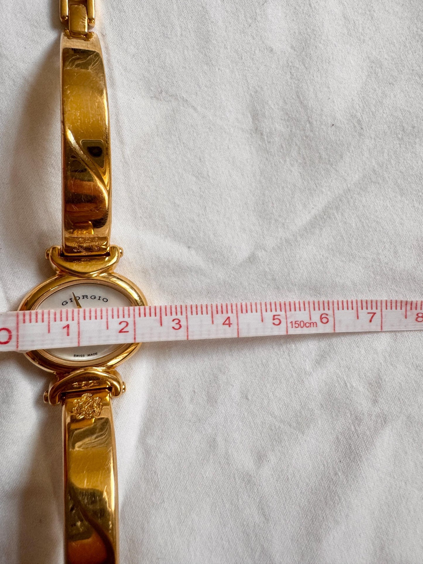 Swiss Made Bracelet Watch; Vintage Oval Watch