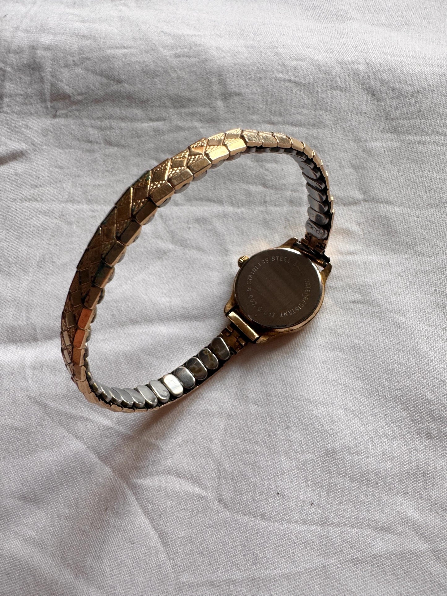 Vintage Swiss Made Watch; Elasticated Watch