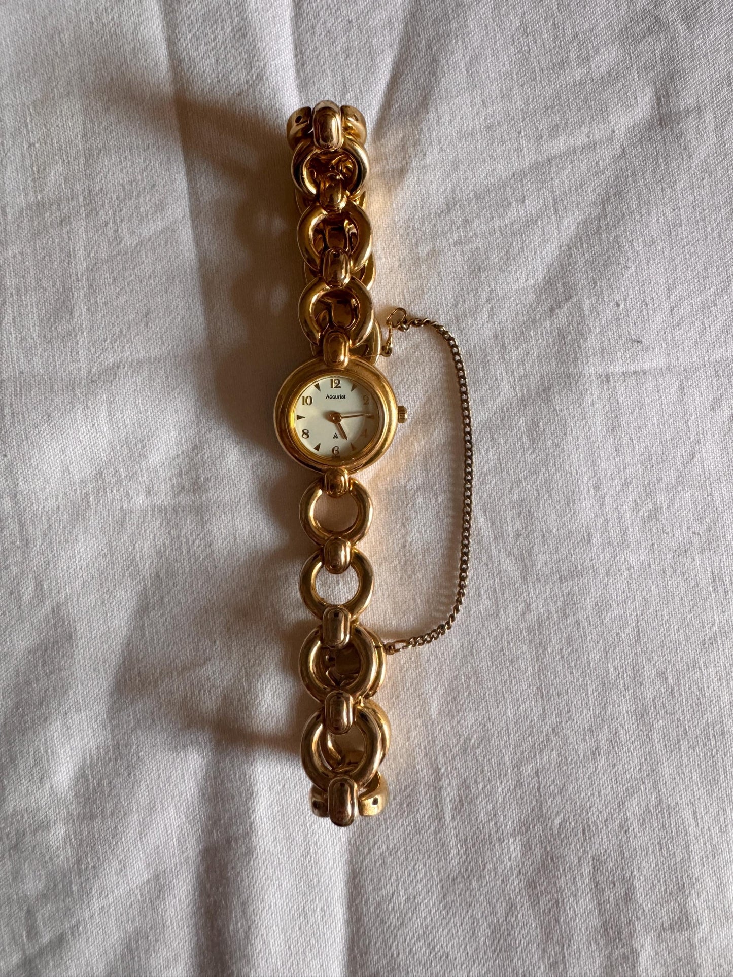 Braided Oval Watch; Vintage Bracelet Watch