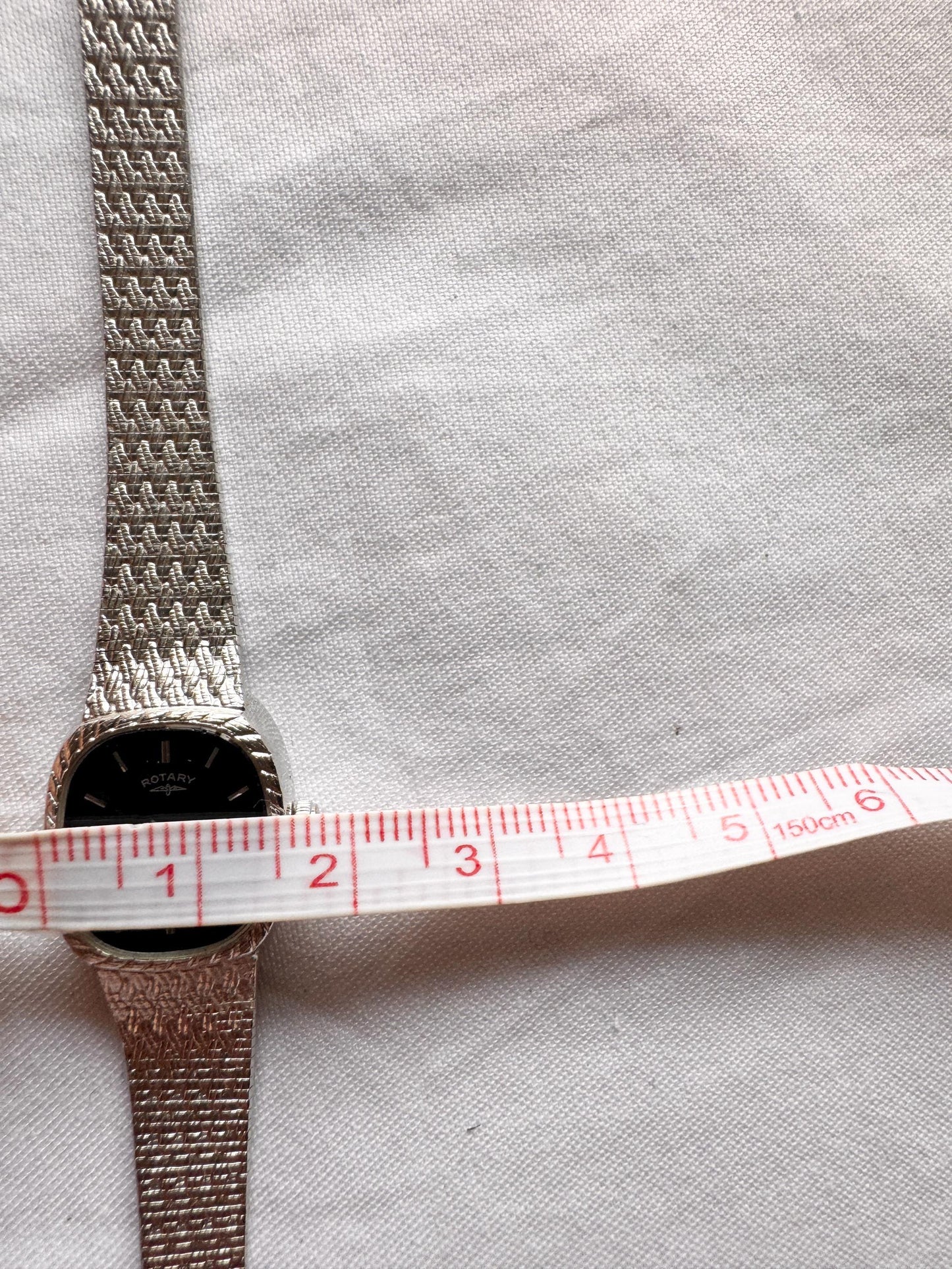 Vintage Silvery Bracelet Watch; Dainty Silver Look Watch