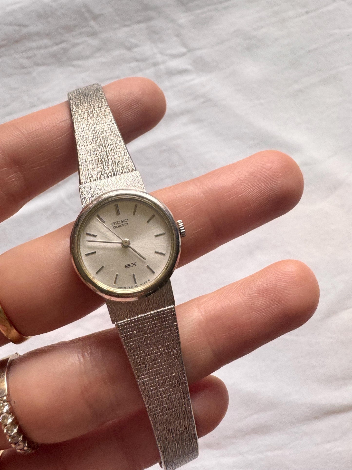 80s Seiko Bracelet Watch; Sx Seiko Vintage Watch