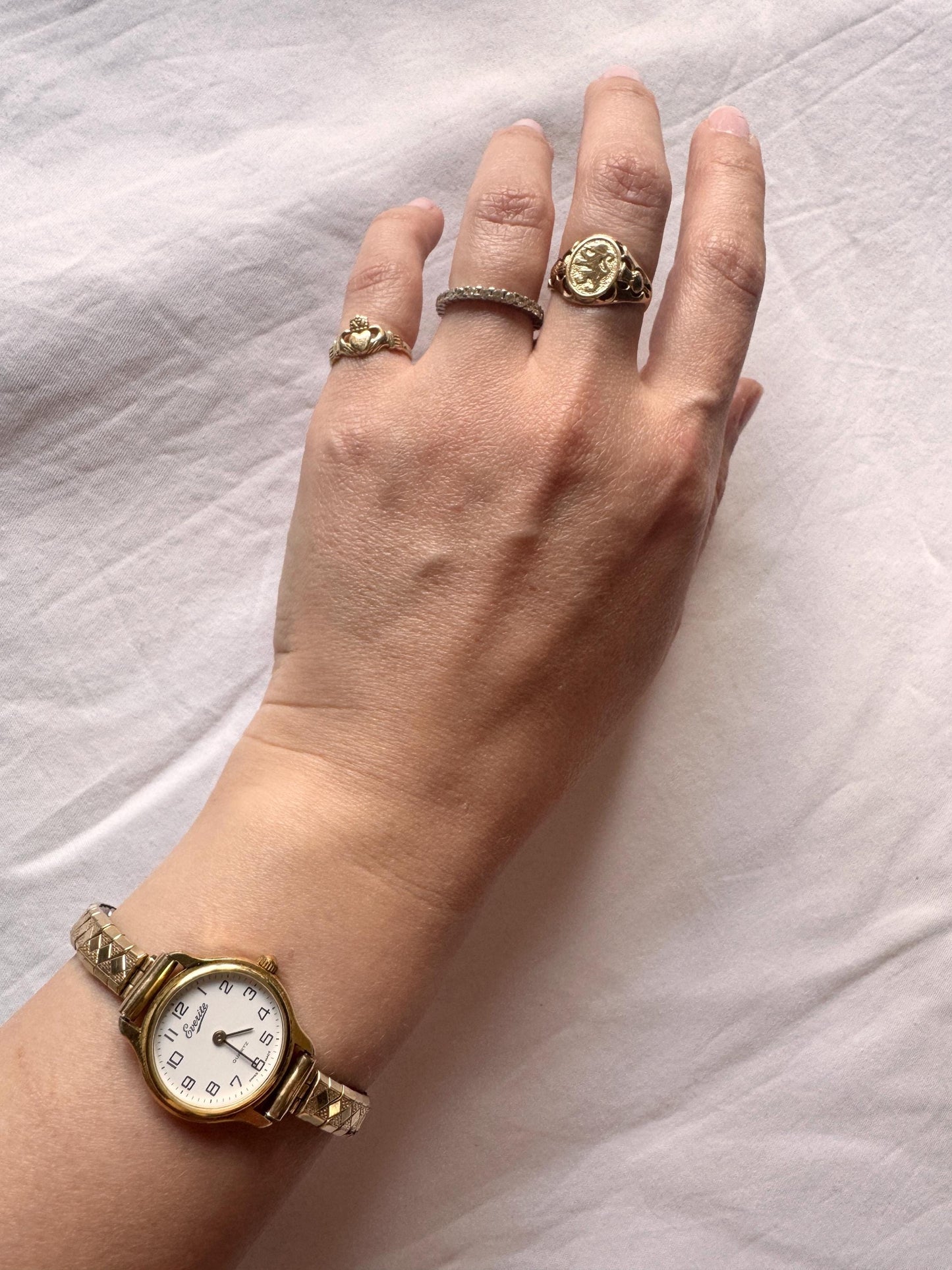 Vintage Swiss Made Watch; Elasticated Watch