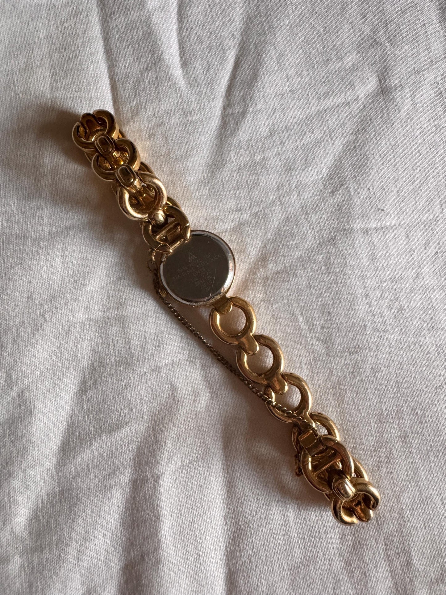 Braided Oval Watch; Vintage Bracelet Watch