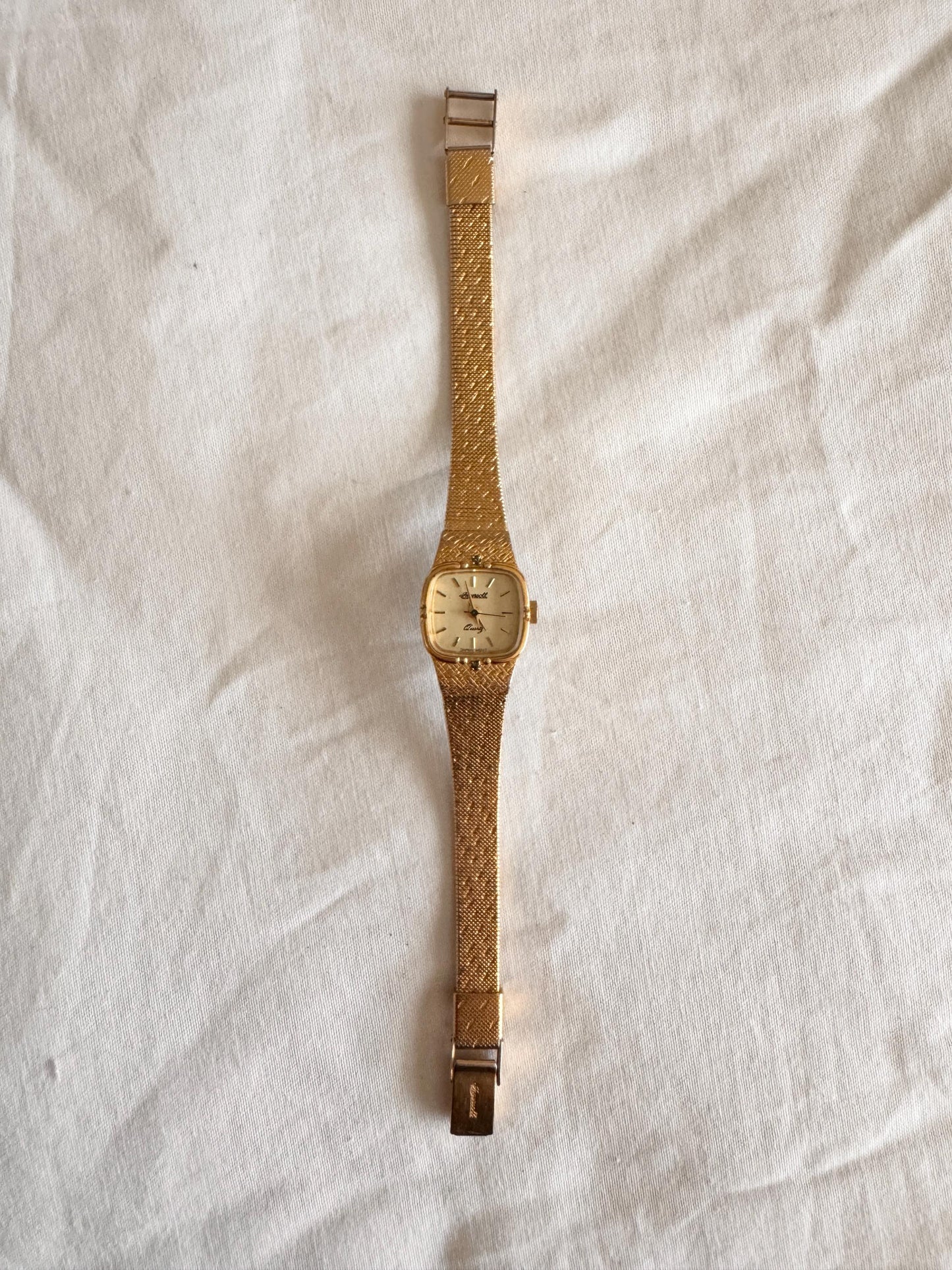 Vintage Bracelet Watch; 90s Ingersoll Stone Watch
