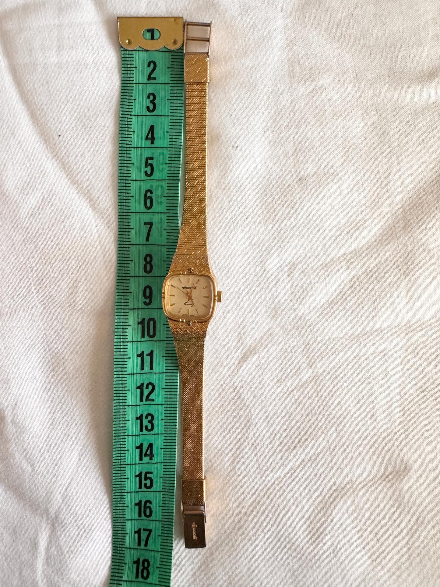 Vintage Bracelet Watch; 90s Ingersoll Stone Watch