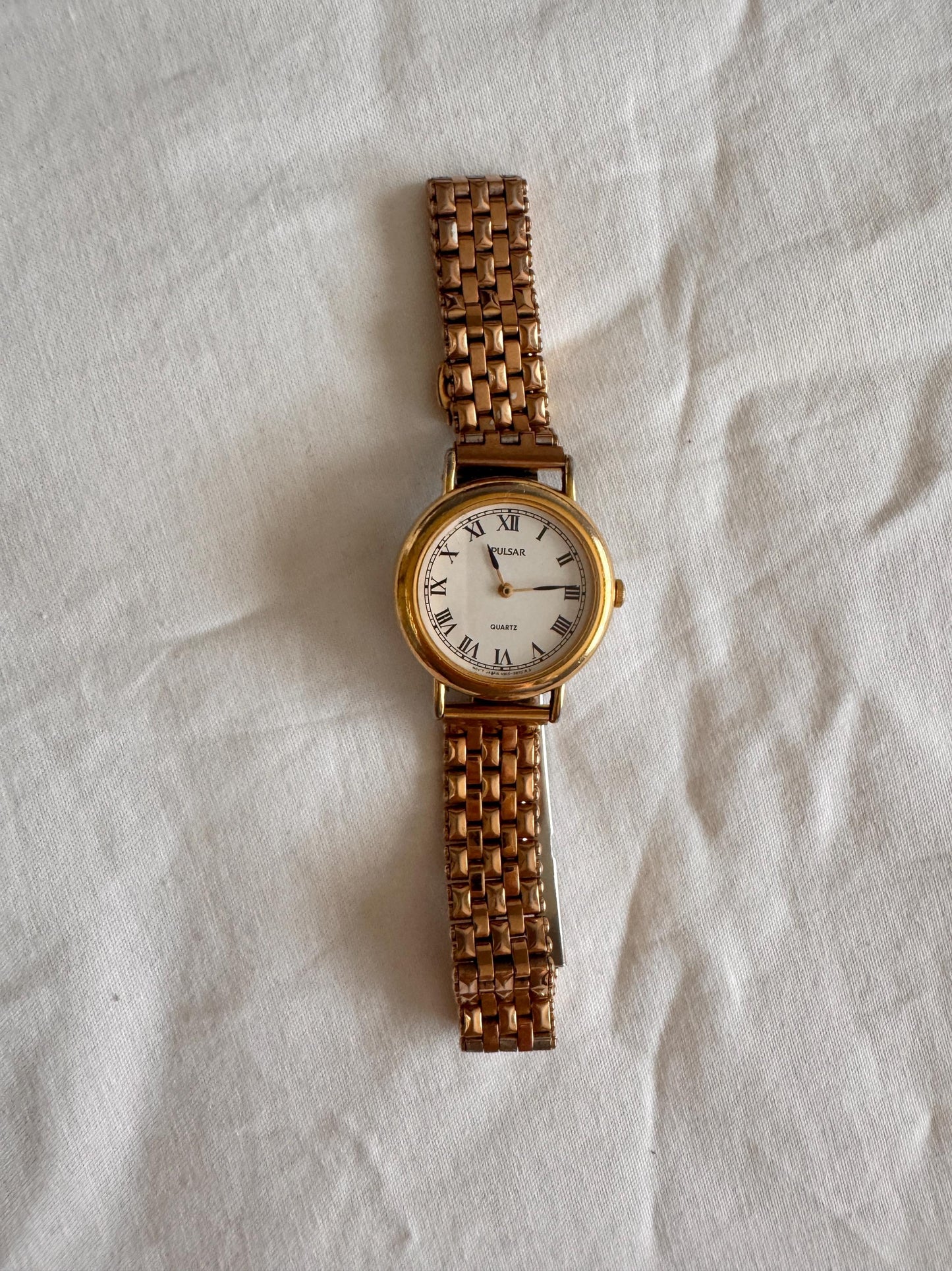 Rare Roman Number Watch; Vintage Bracelet Watch