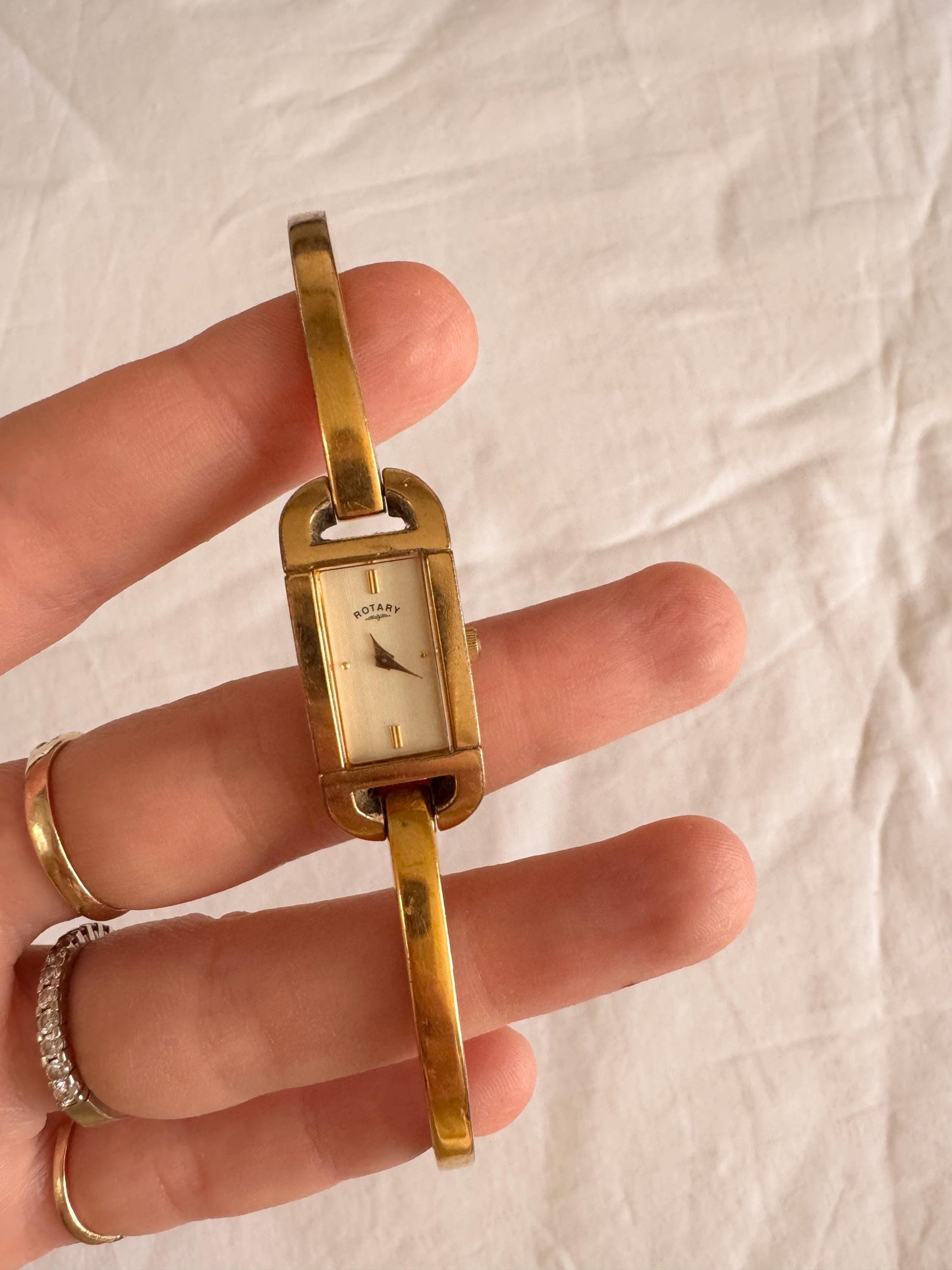 Rare Bangle Watch; Vintage Dainty Watch