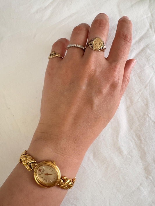 Rare Braided Watch; 90s Vintage Watch