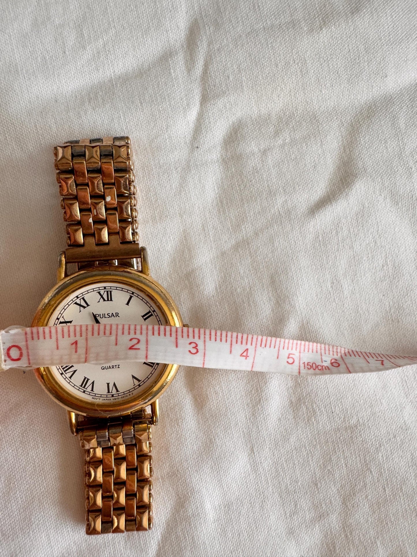 Rare Roman Number Watch; Vintage Bracelet Watch