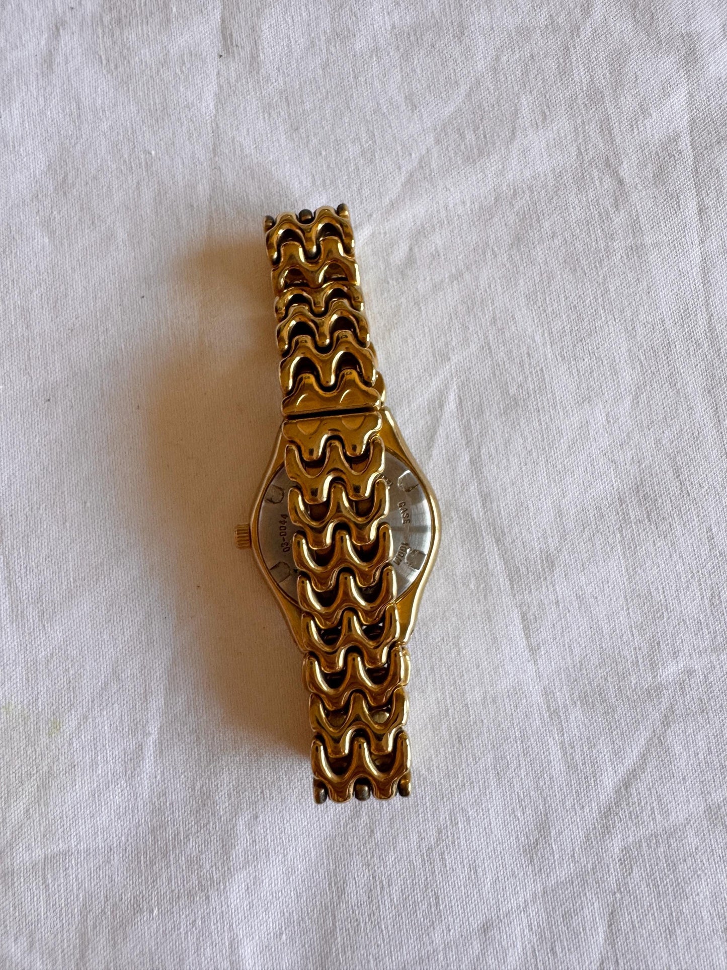 Vintage Chunky Watch; 90s Swiss Watch