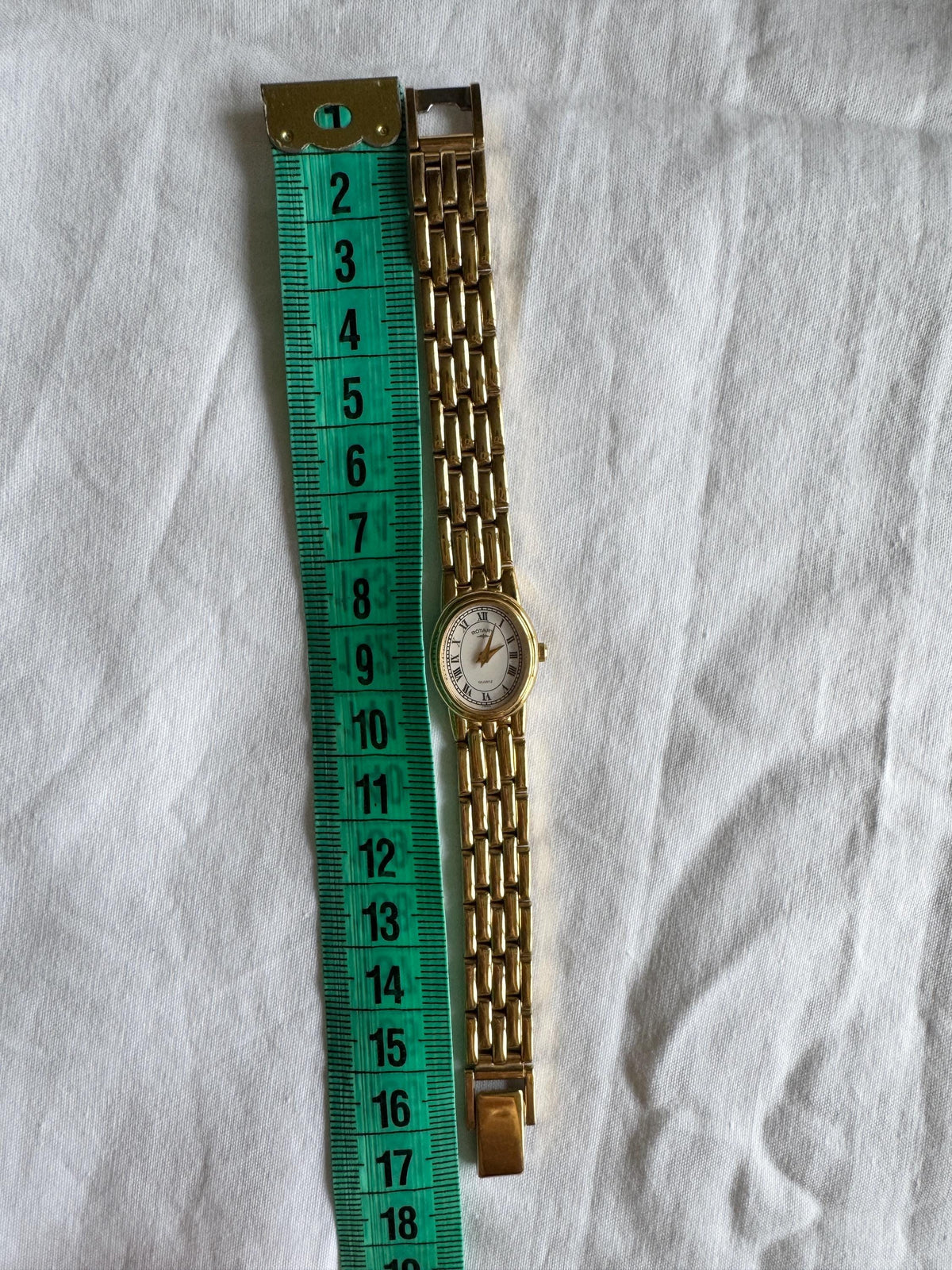 Rare Vintage Watch; Roman Number Oval Watch